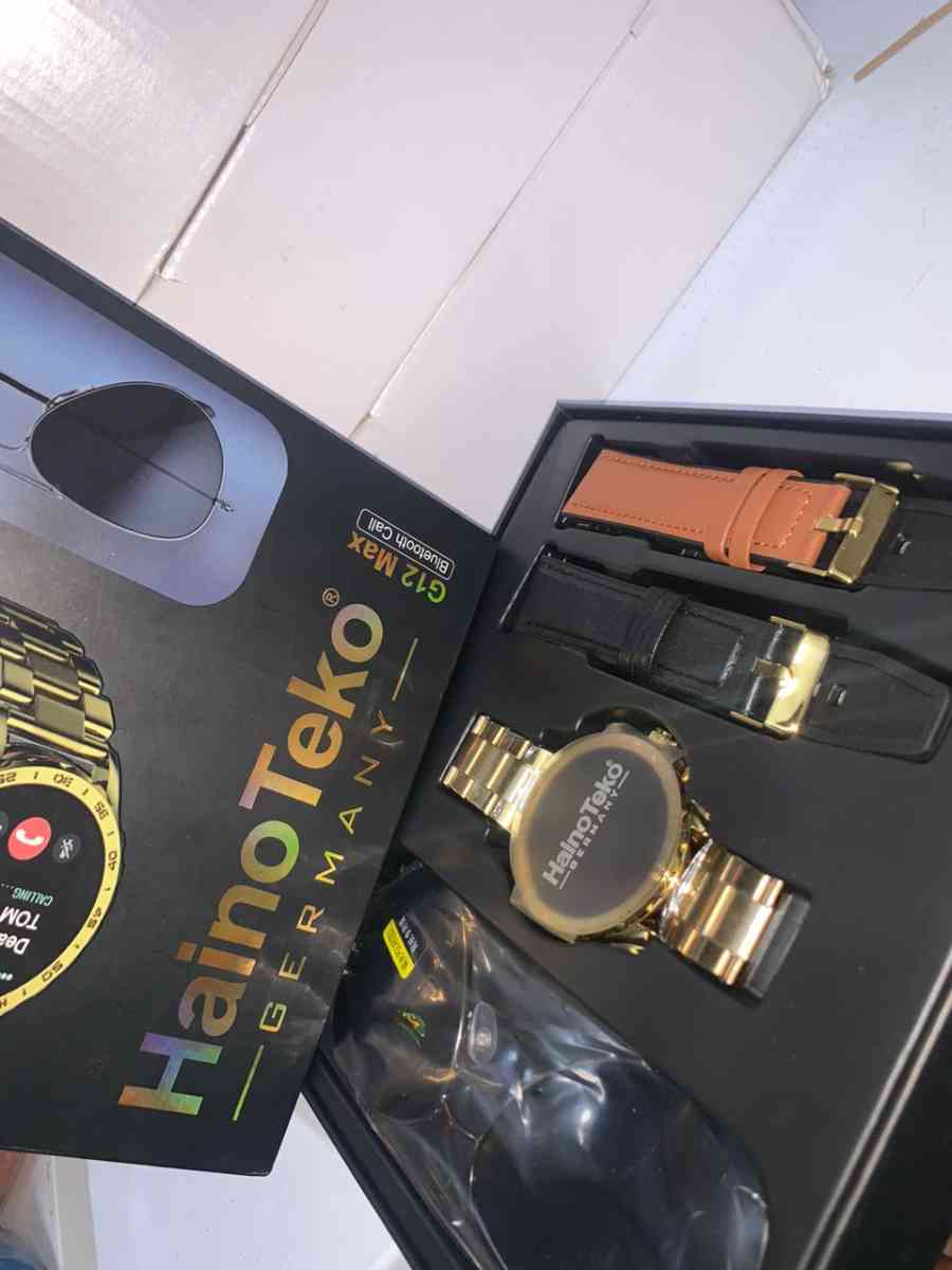 Haino Teko G12 Max Smartwatch avec 2 Bracelets et Lunettes - Alger Centre, Alger - Tijelabin
