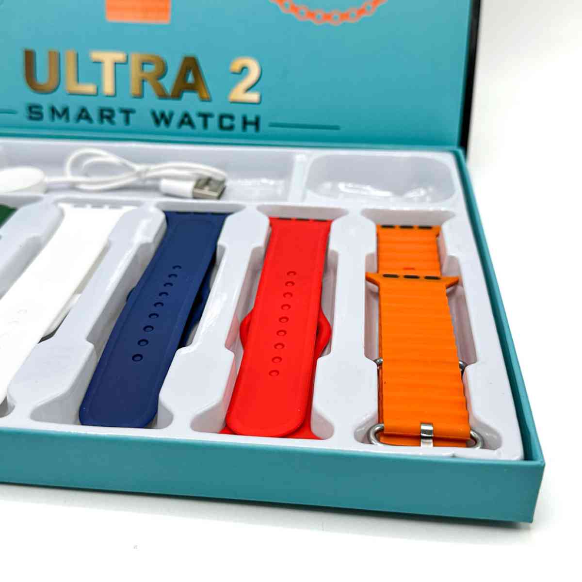 Crown Q10 Smart Watch Ultra 2 avec 7 BraceletsDcouvrez une m - Alger Centre, Alger - Tijelabin