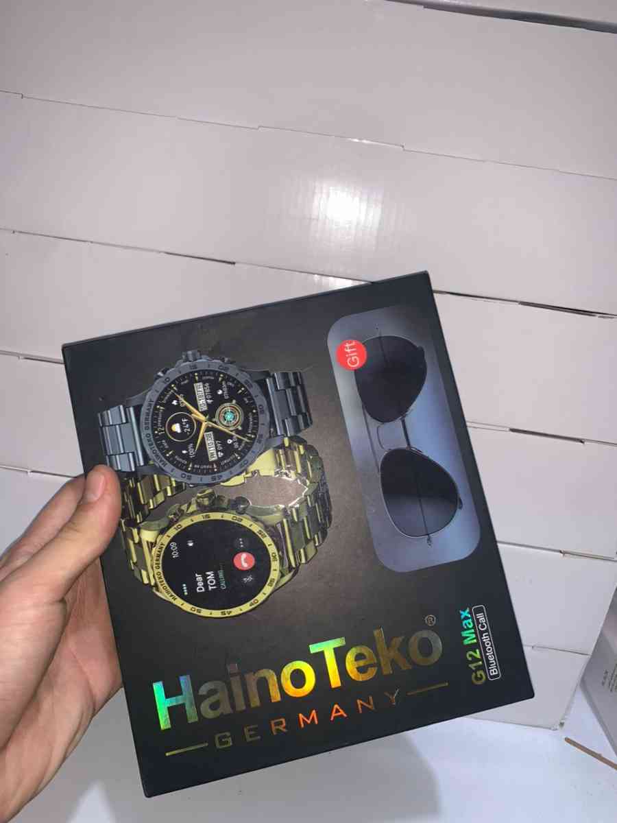 Haino Teko G12 Max Smartwatch avec 2 Bracelets et Lunettes - Alger Centre, Alger - Tijelabin