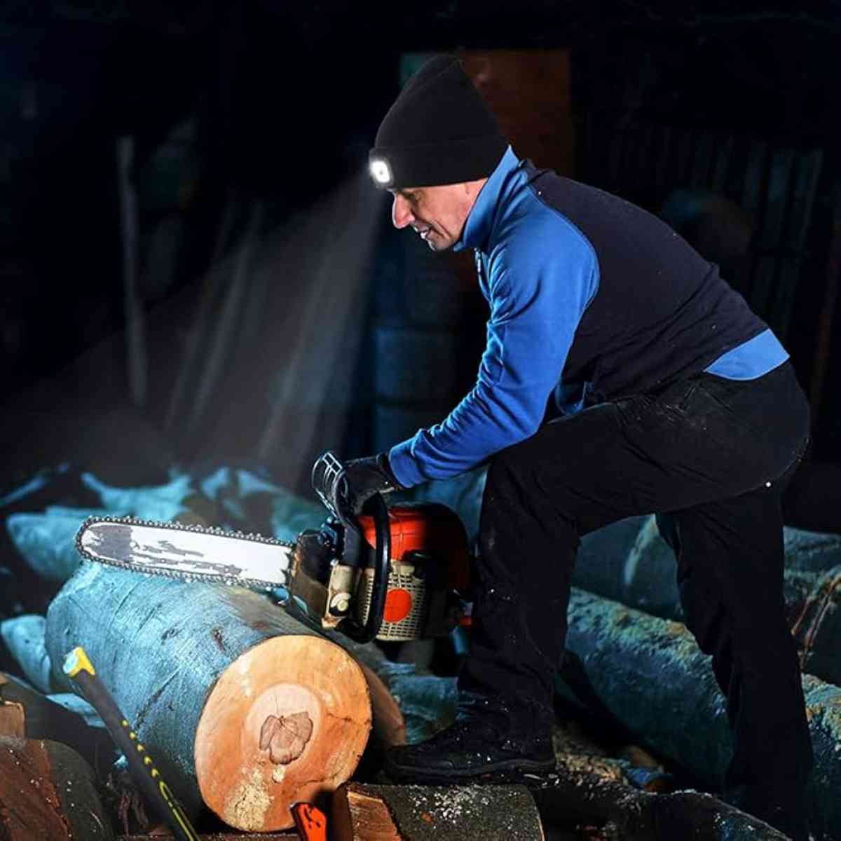 Bonnet LED Unisexe Rechargeable par USB  Gris - Alger Centre, Alger - Tijelabin