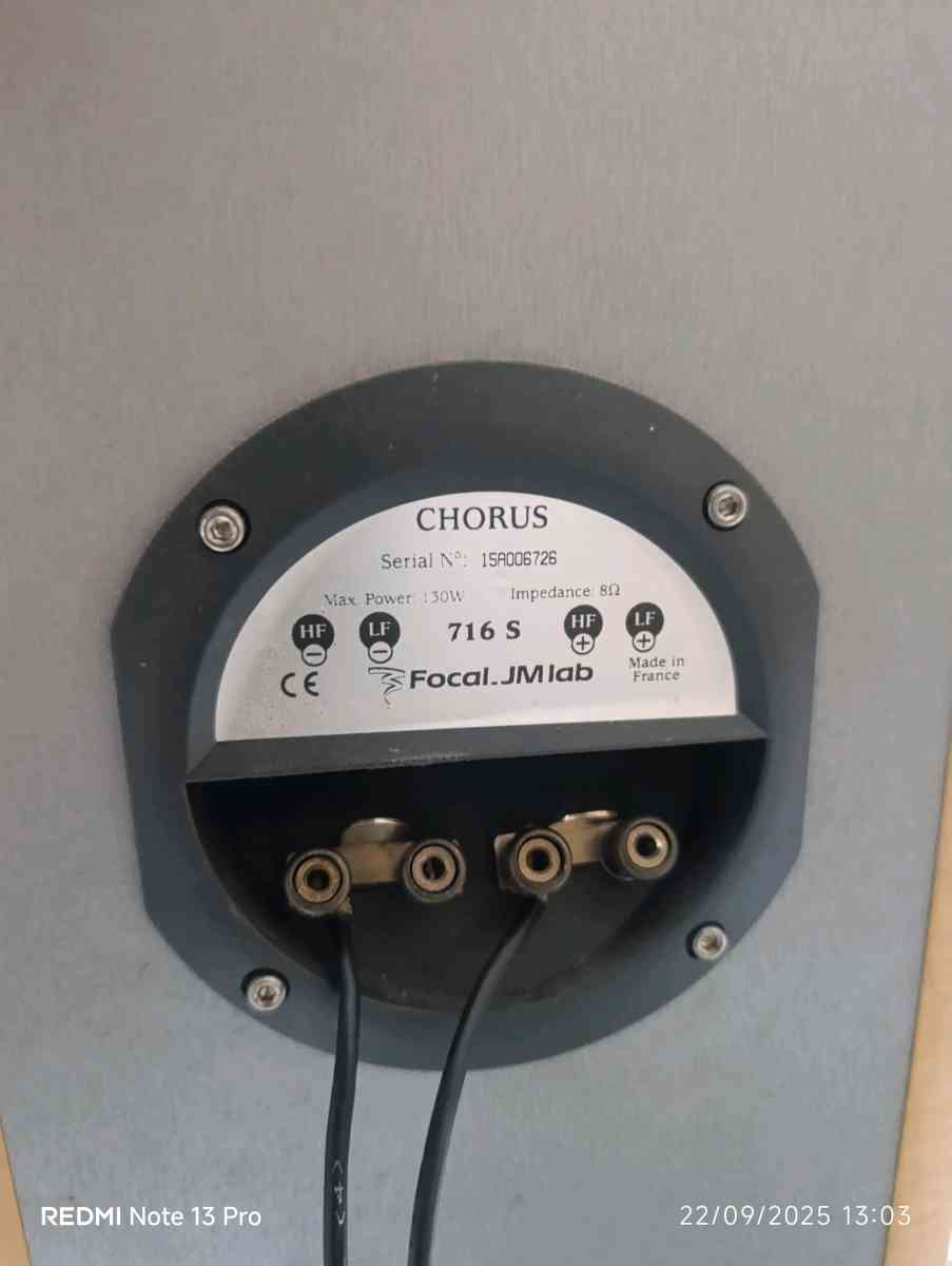 Enceintes colonne Focal Chorus 716s JM Lab - Beni Saf, Ain Temouchent - Tijelabin