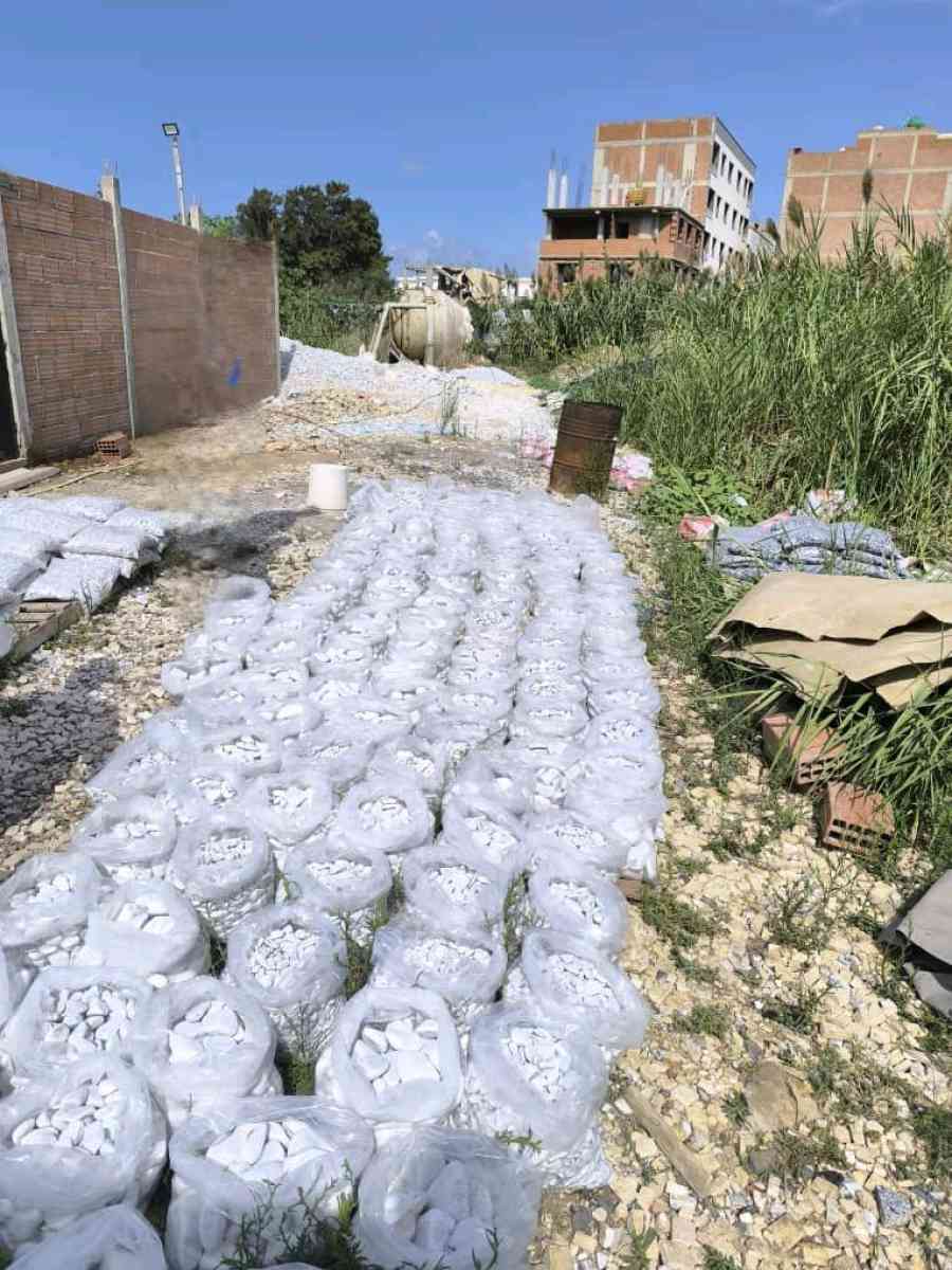 Galet Marbre Blanc AthenaGallet importationGalet en pierre - Ain Taya, Alger - Tijelabin