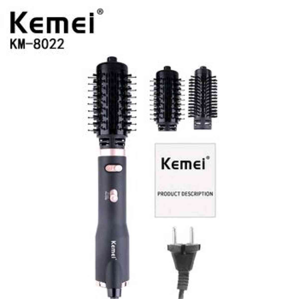Brosse Kemei KM 8022 chauffante 2in1 - Alger Centre, Alger - Tijelabin