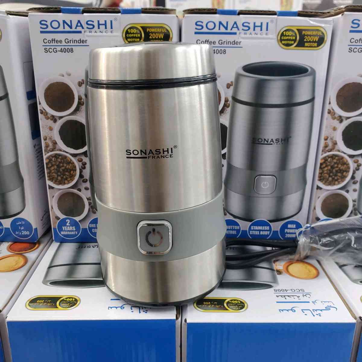 Moulin  caf et pices Sonashi inox 200W scg4008 - Alger Centre, Alger