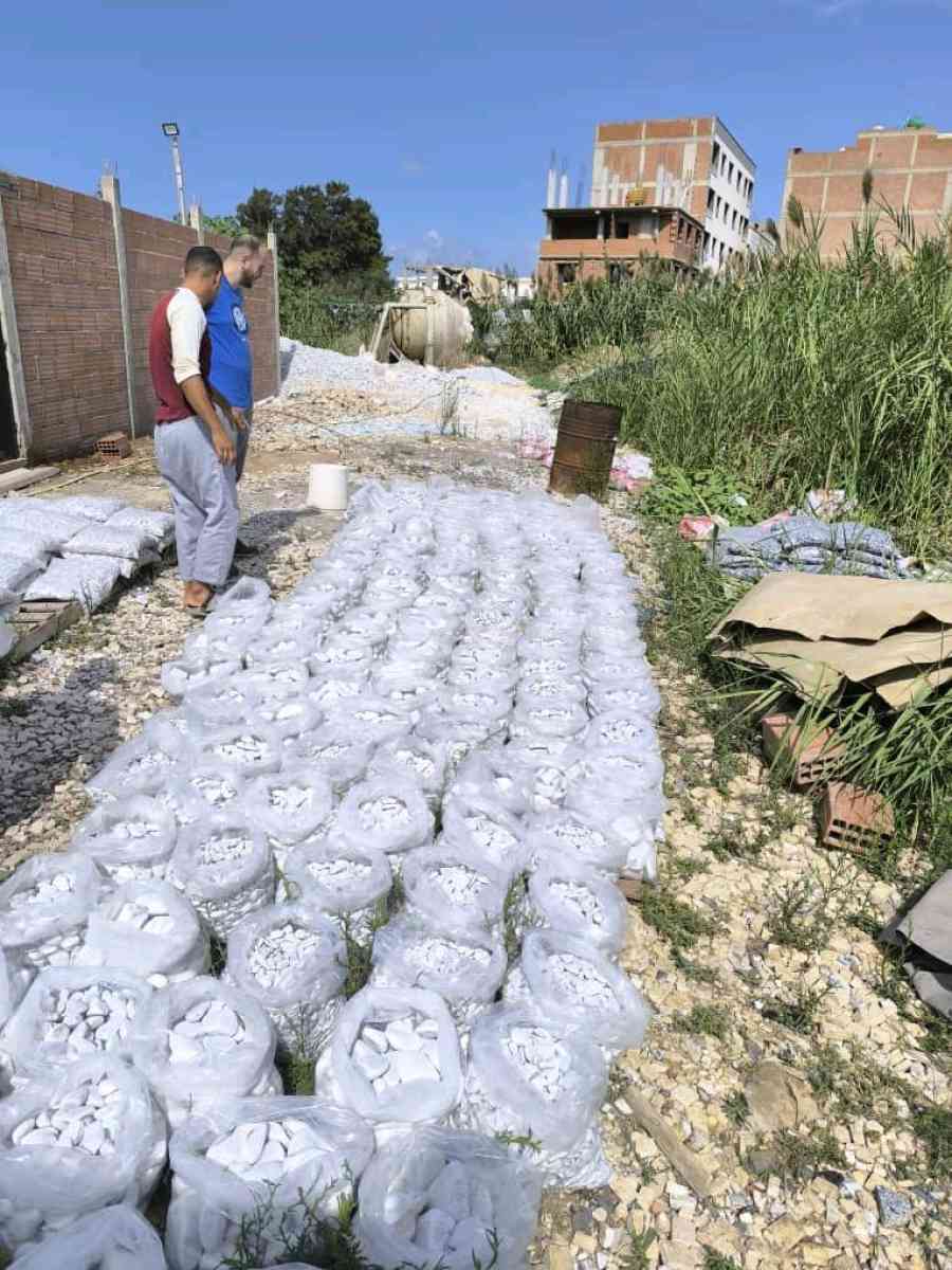 Galet Marbre Blanc AthenaGallet importationGalet en pierre - Ain Taya, Alger - Tijelabin