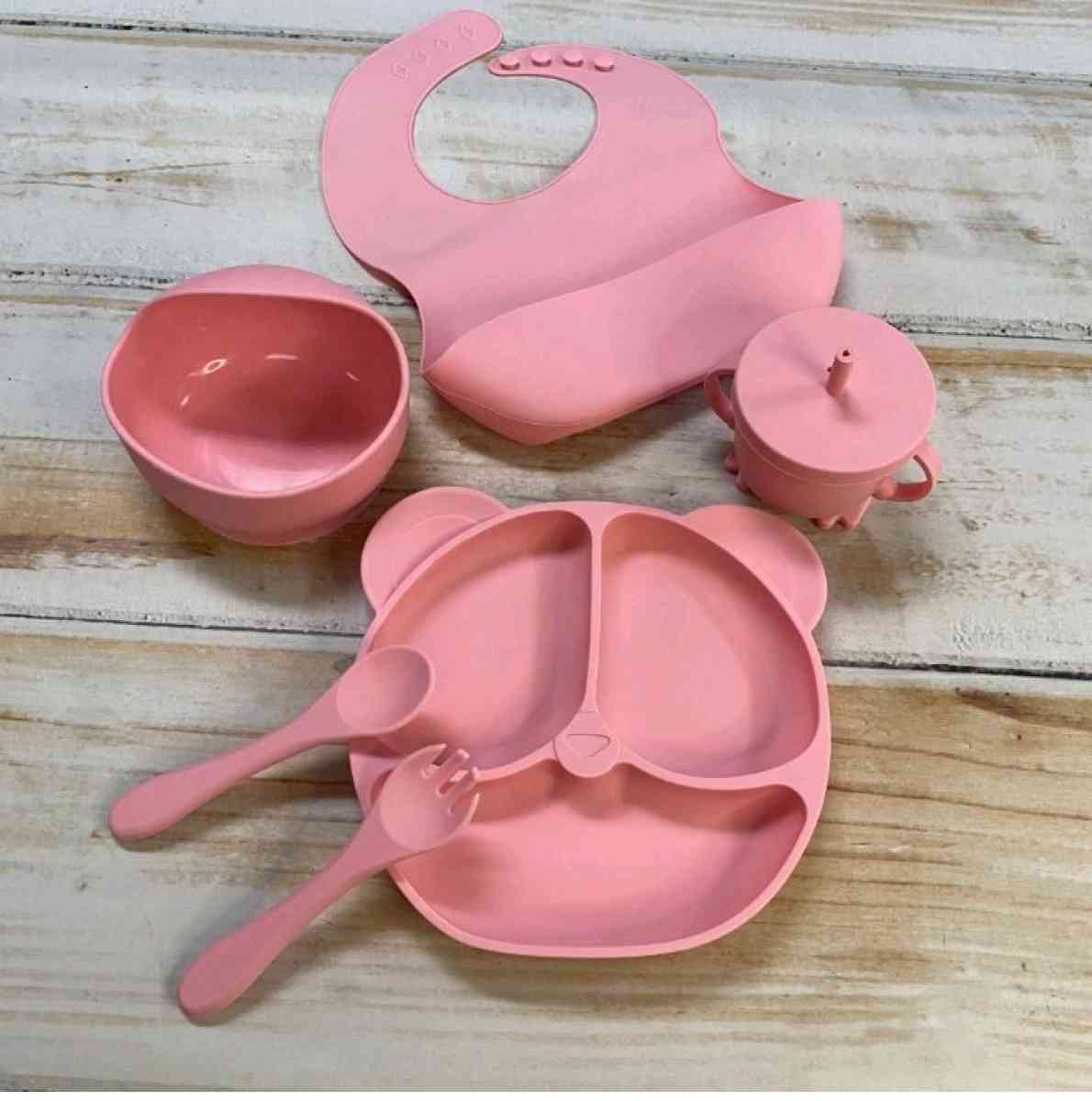 مجموعة اطعام البيبي السيليكوني