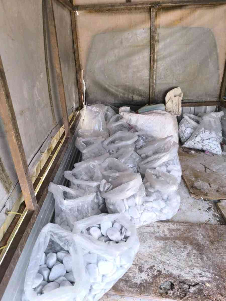 Galet Marbre Blanc AthenaGallet importationGalet en pierre - Ain Taya, Alger - Tijelabin