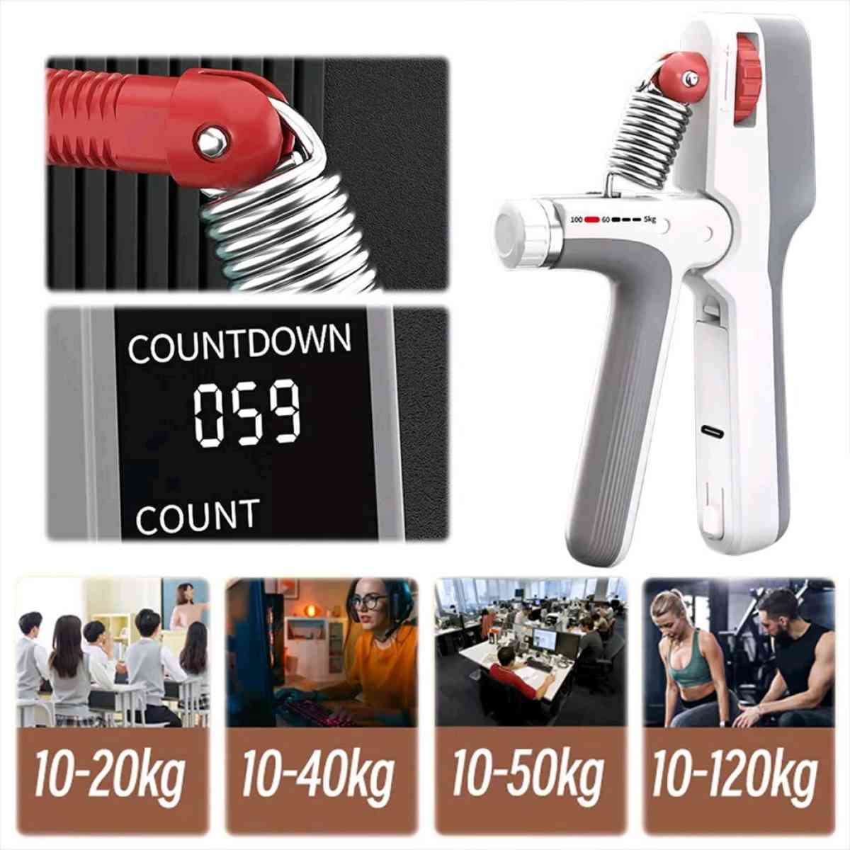 Poigne de renforcement de la poigne ergonomique avec compteu - Ain Naga, Biskra - Tijelabin