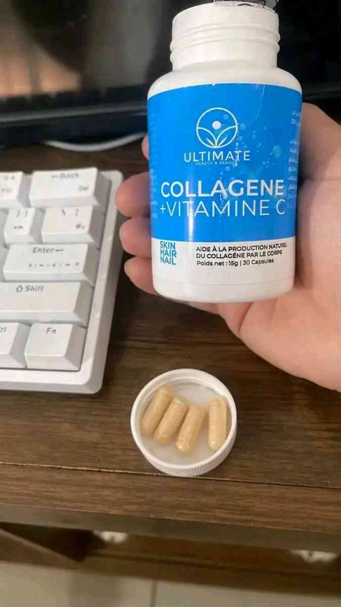 باك الكولاجين بحري طبيعي يقضي حب الشباب وتجعيد متوفر توصيل - Alger Centre, Alger - Tijelabin