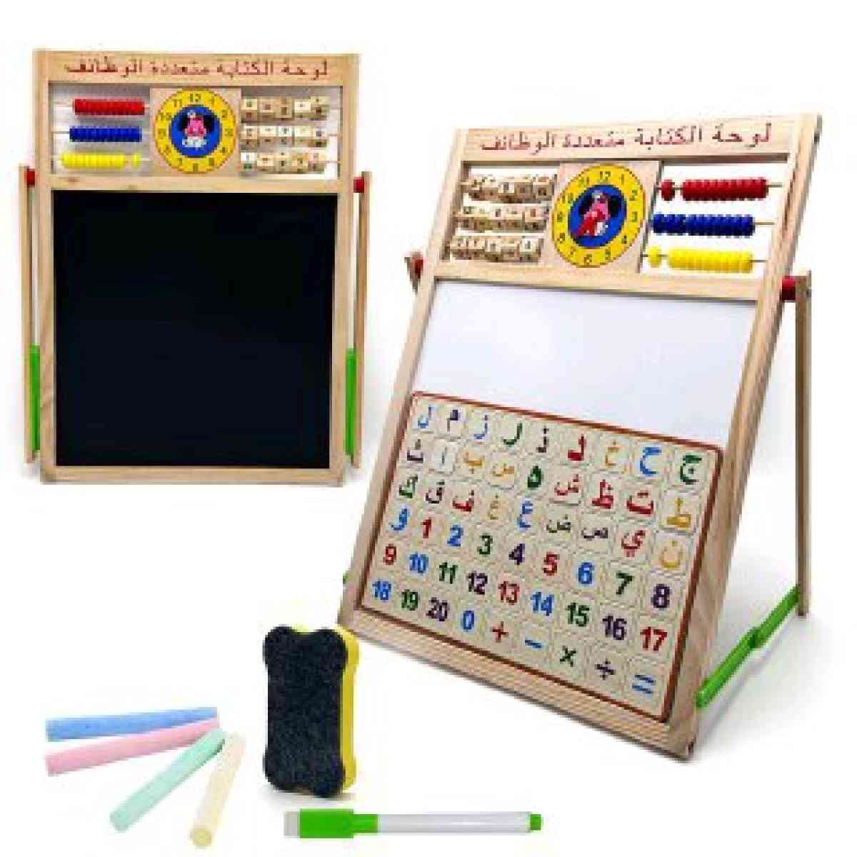 سبورة تعليمية مزدوجة الوجه خشبية مغناطيسية و معاها كلش - Alger Centre, Alger - Tijelabin