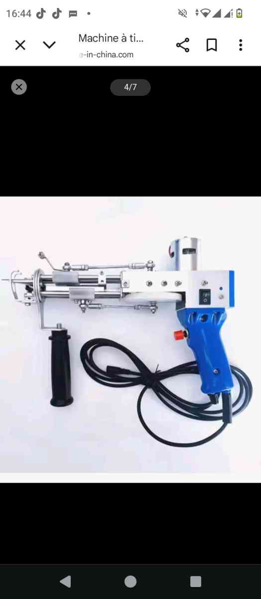 Pistolet  Touffeter pour Tapis lectrique PistoletTufting Gun - El Khroub, Constantine - Tijelabin