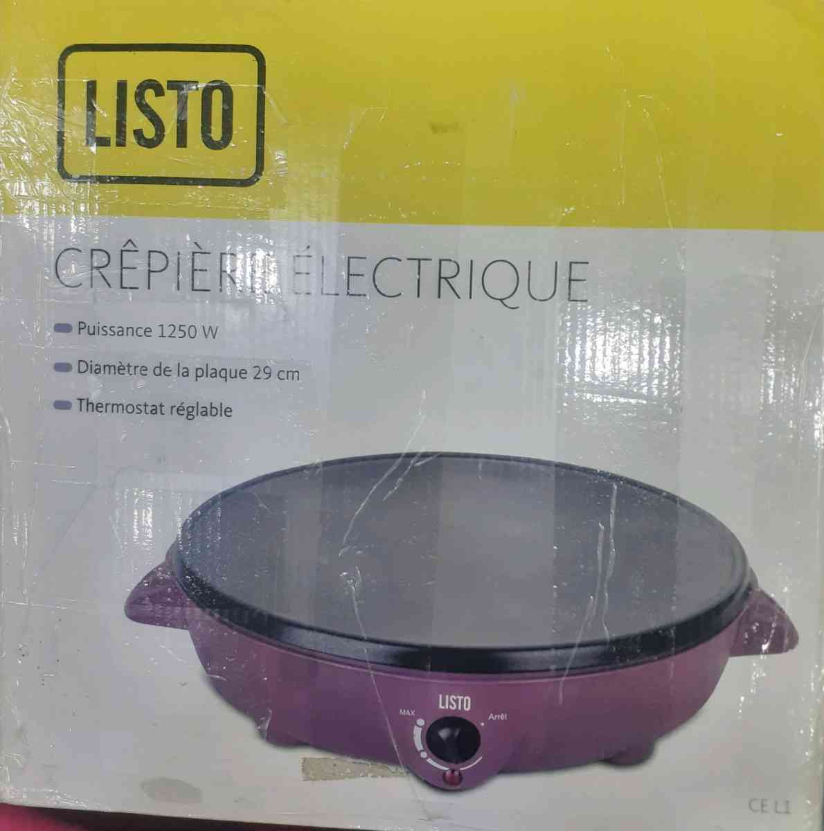 crepiere lectrique toute neuve jamais utilis 0549849788