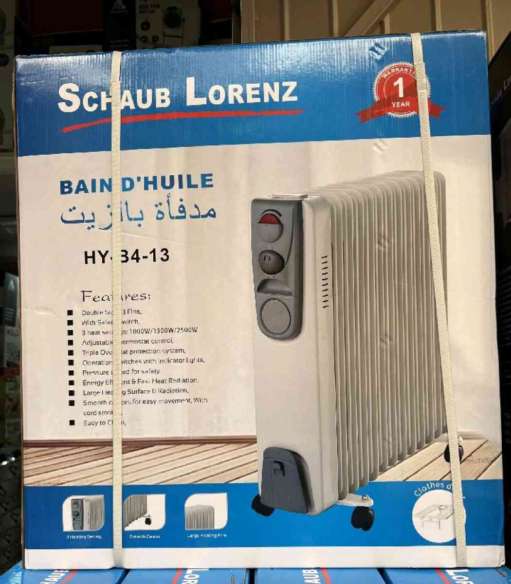 مدفأة بالزيت 3 إعدادات سرعة هايلة بزاف وسومة روعة - Alger Centre, Alger - Tijelabin