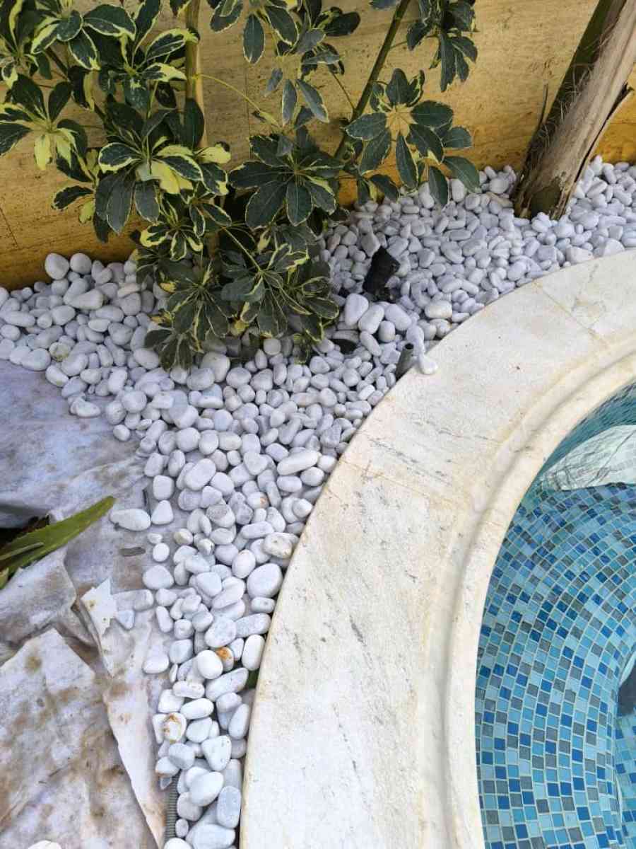 Galet Marbre Blanc AthenaGallet importationGalet en pierre - Abi Youcef, Tizi Ouzou - Tijelabin