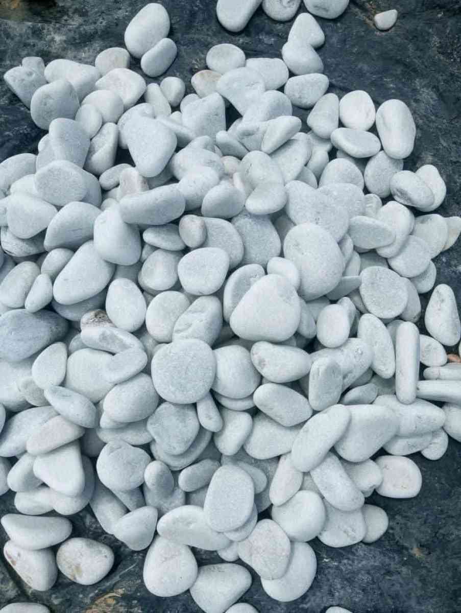 Galet Marbre Blanc AthenaGallet importationGalet en pierre - Abi Youcef, Tizi Ouzou - Tijelabin