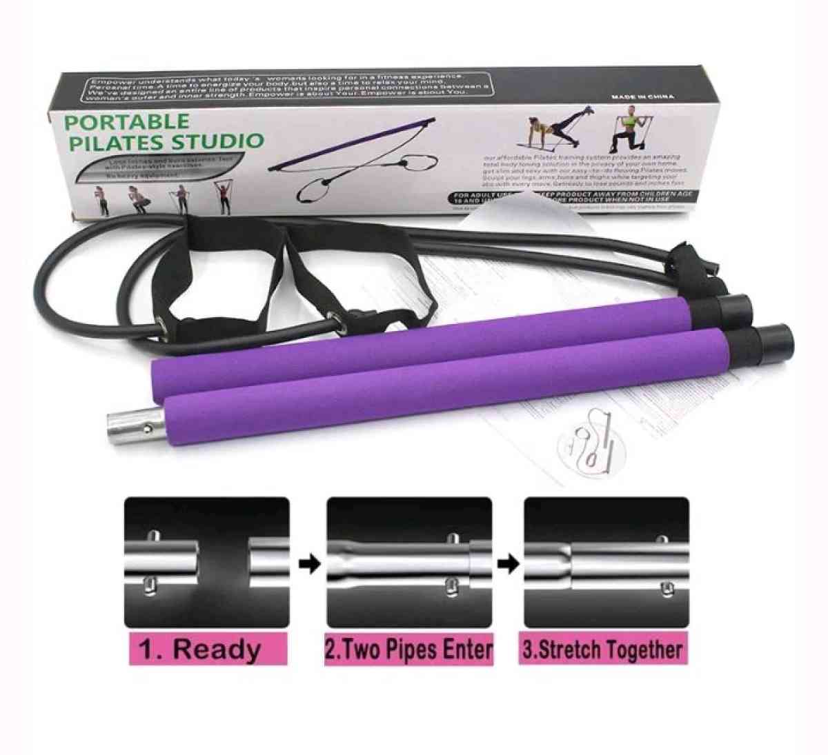 Barre de pilates portable avec bande de rsistance rglable - Alger Centre, Alger - Tijelabin