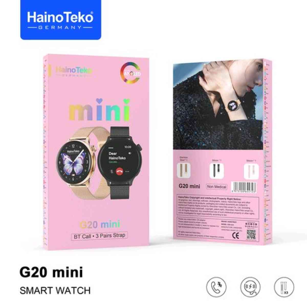 ساعة Haino Teko G20 Mini الذكية نسائية smartwatch - Alger Centre, Alger - Tijelabin