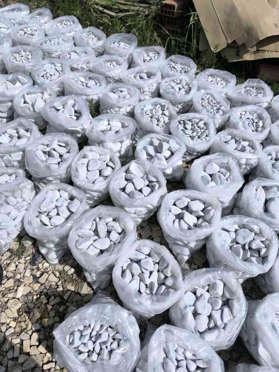 Galet Marbre Blanc AthenaGallet importationGalet en pierre - Ain Taya, Alger