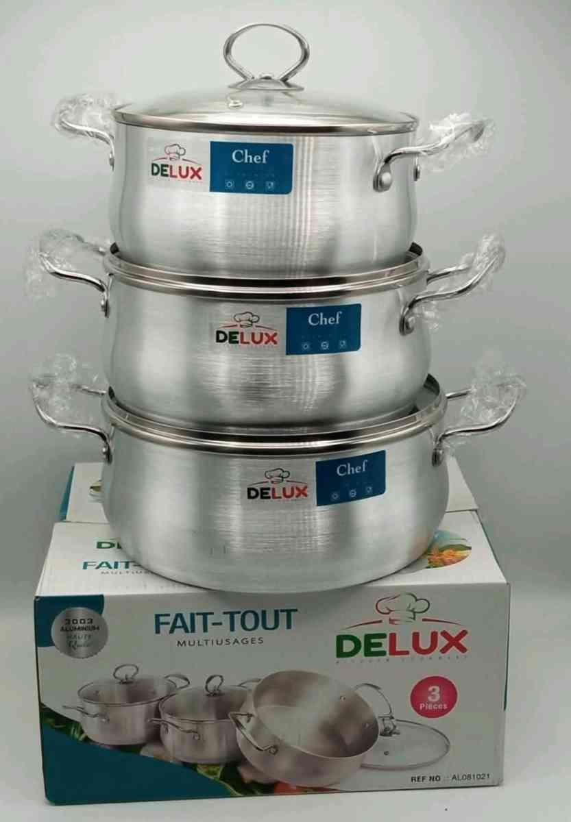 Serier Marmite 3 Pice Delux - Alger Centre, Alger - Tijelabin