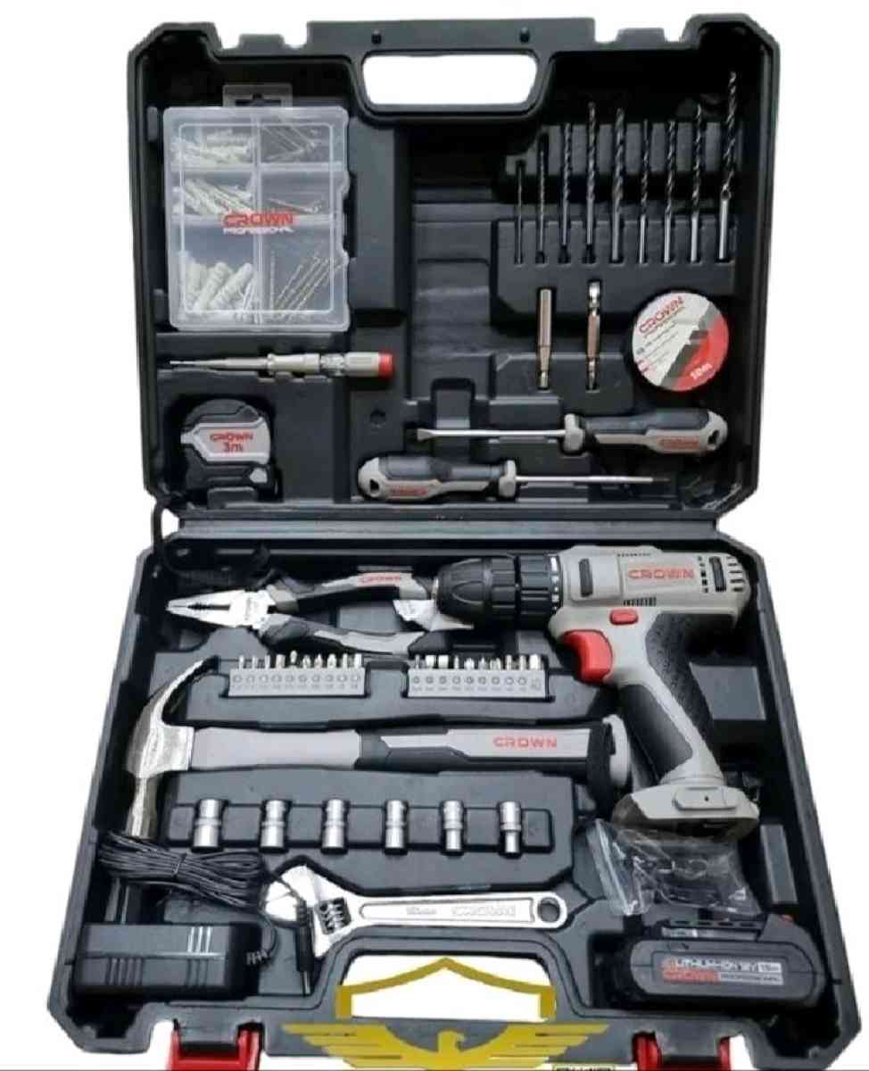 Visseuse accesoires 12v crown  126pcs - Alger Centre, Alger