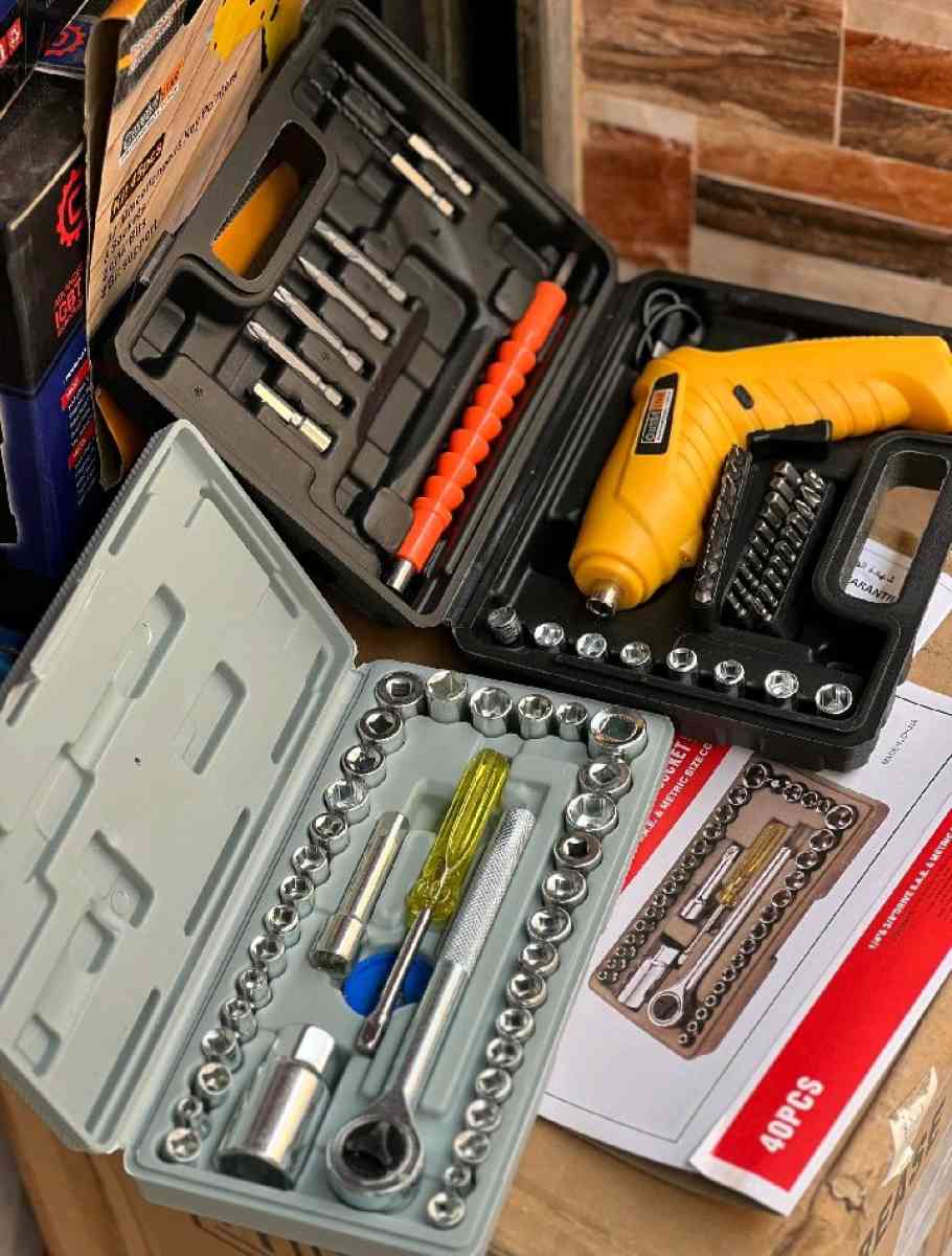 Pack visseuse ouruissi et caisse 40 pcs