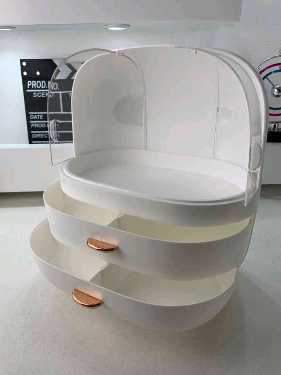 صندوق تخزين المكياج حامل عرض مستحضرات التجميل مع درج - Alger Centre, Alger - Tijelabin