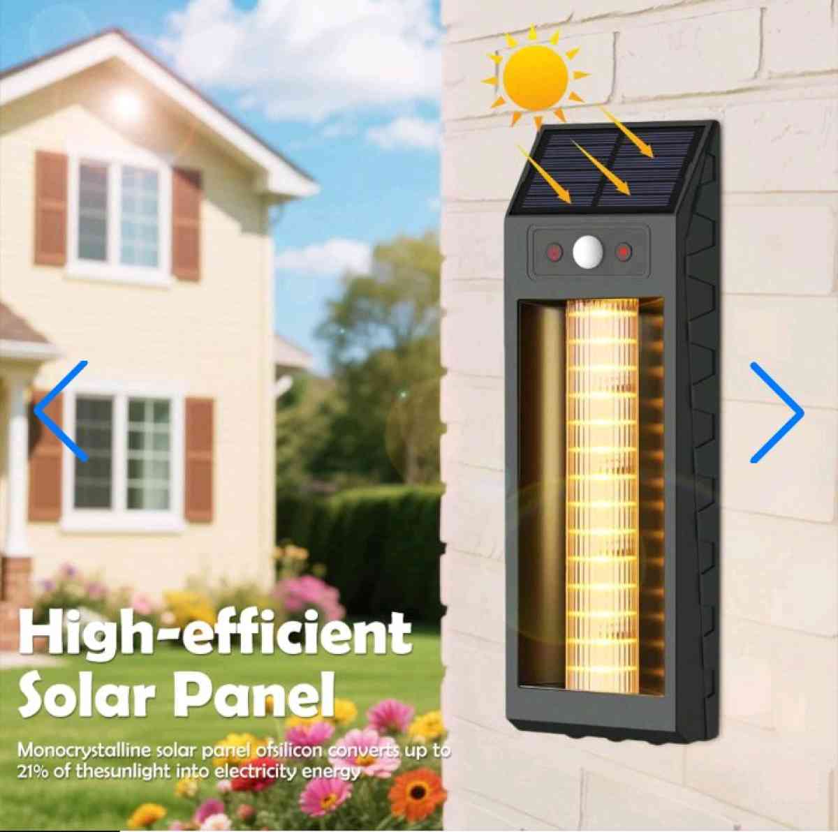 مصباح شمسي خارجي ذكي  إنارة قوية بدون فواتير - Alger Centre, Alger - Tijelabin