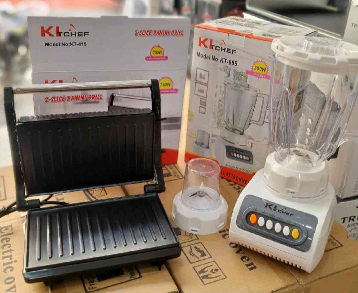Pack panineuse kitchef  blender 2en1 kitchef - Alger Centre, Alger