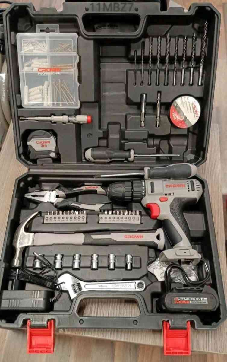 Visseuse accesoires 12v crown  126pcs - Alger Centre, Alger - Tijelabin