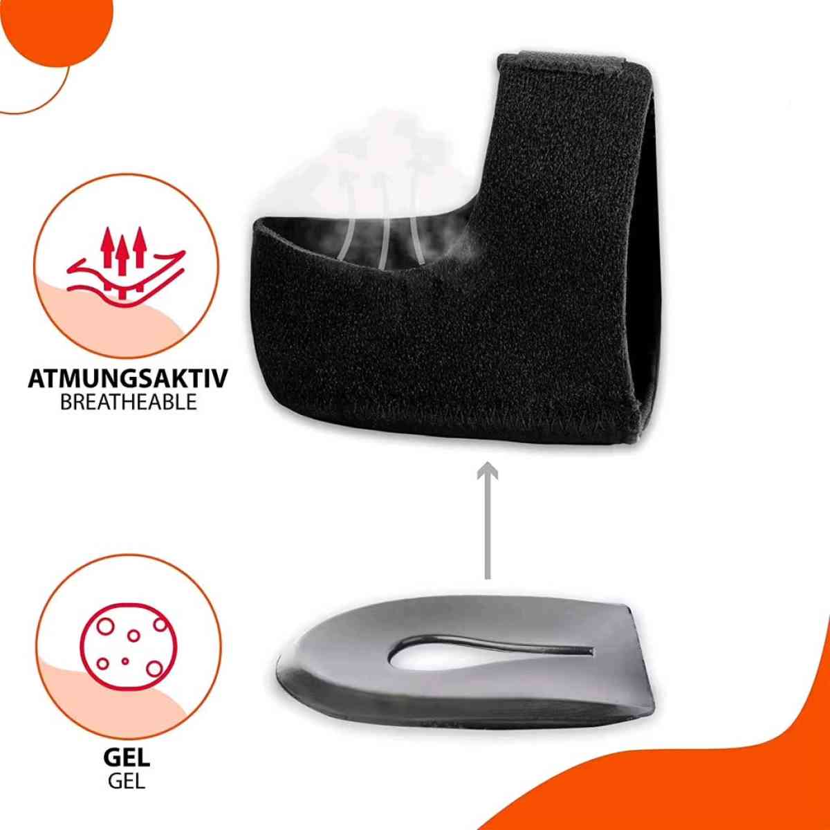 Protge Talon en Silicone Antidouleur pour Homme et Femme - Alger Centre, Alger - Tijelabin