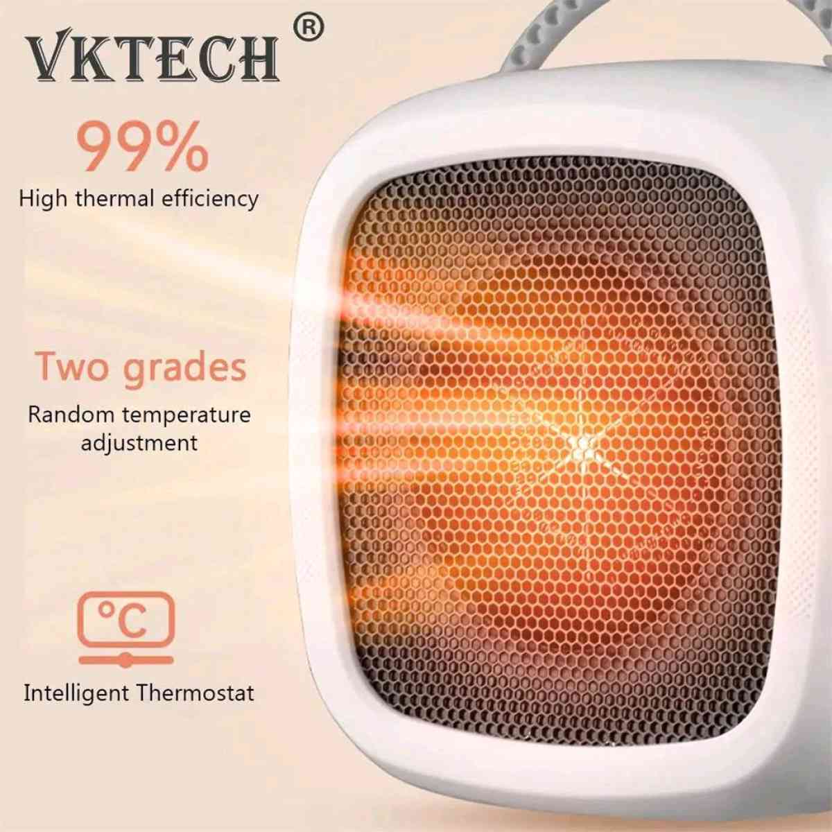 Radiateur Soufflant Cramique 500 W avec Thermostat Intellige - Alger Centre, Alger - Tijelabin