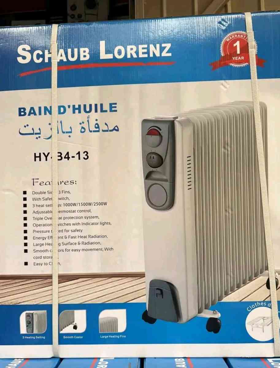 مدفأة بالزيت 3 إعدادات حرارة - Alger Centre, Alger - Tijelabin