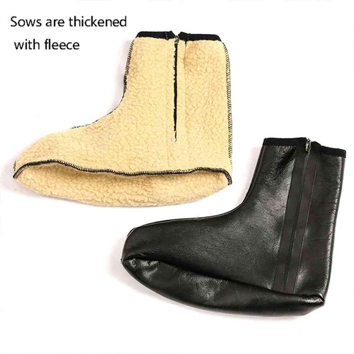 زوج من الجوارب الجلدية الدافئة للجنسين بسحاب للشتاء - Ain Chouhada, Djelfa - Tijelabin