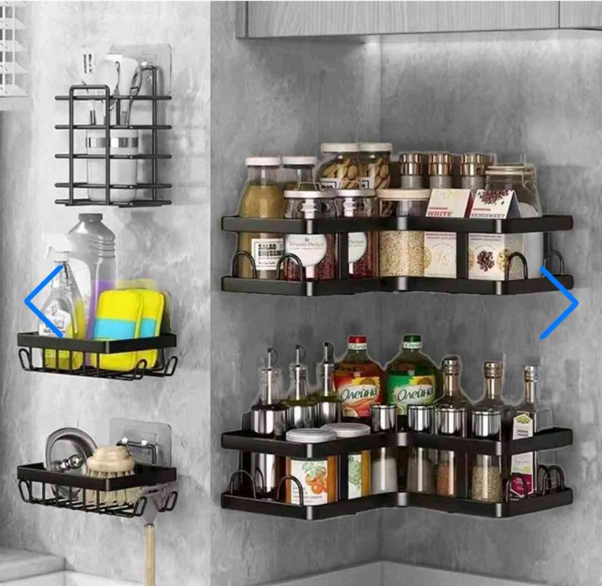 طقم 5 رفوف تنظيم للحمام - Alger Centre, Alger - Tijelabin