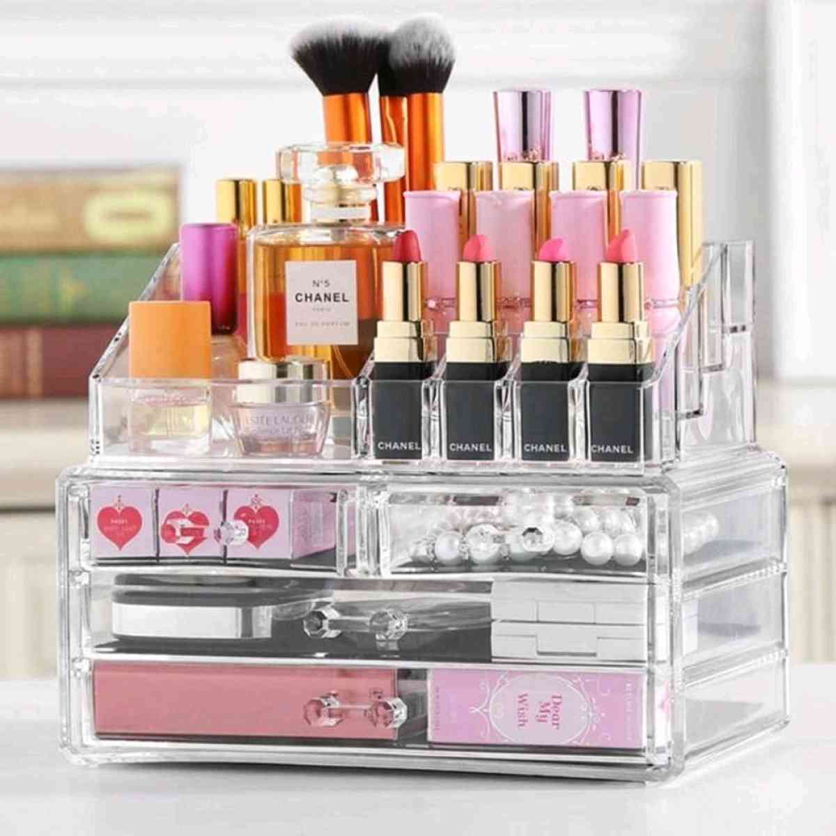 صندوق تخزين مكياج أكريليك بثلاثة أدراج - Alger Centre, Alger