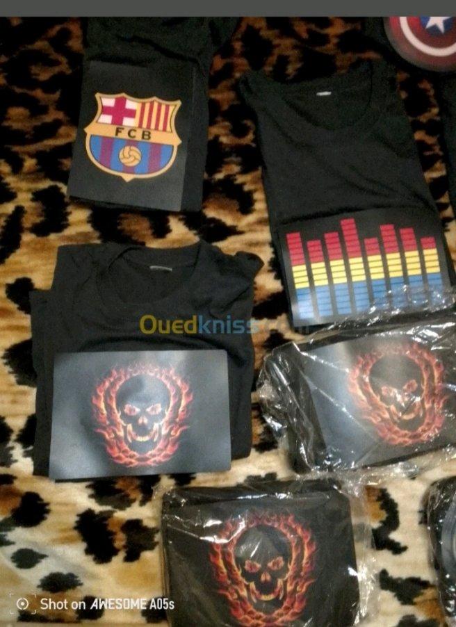 tshirt led retroactif lumineux - Ain Chouhada, Djelfa - Tijelabin