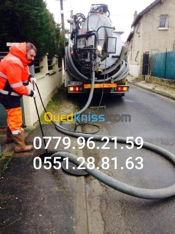camio debouchage canalisation vidange - Alger Centre, Alger - Tijelabin