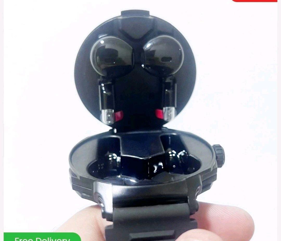 Smartbarry A80 ساعة ذكية 2 في 1 مع سماعات - Oran, Oran - Tijelabin