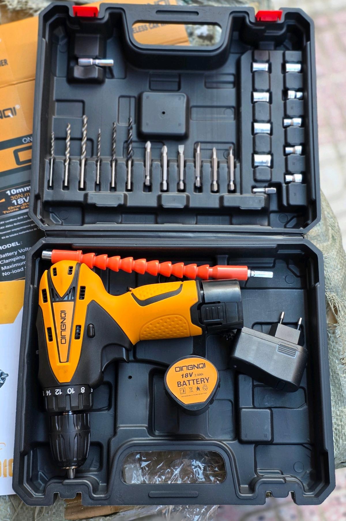 بروموصيو Caisse 108pcs  visseuse dingqi 18v - Ain Temouchent, Ain Temouchent - Tijelabin