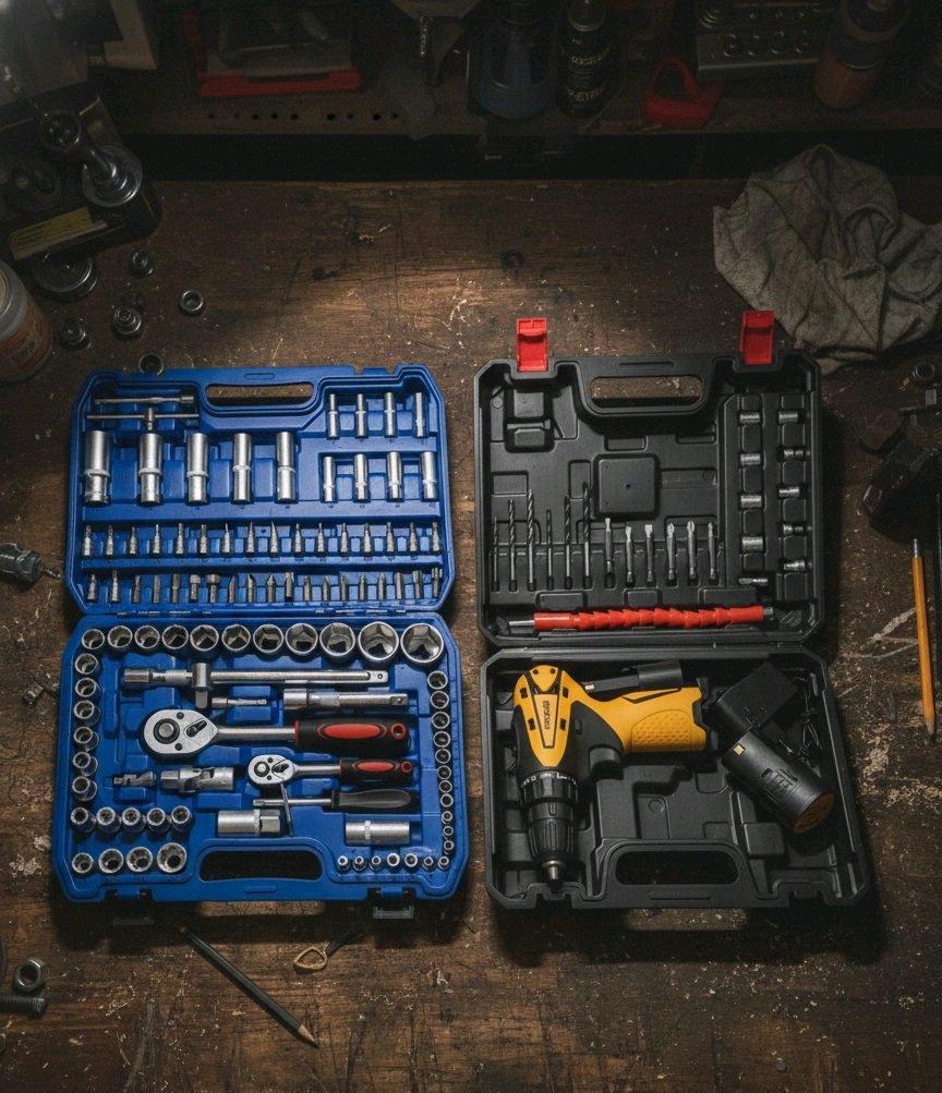 بروموصيو Caisse 108pcs  visseuse dingqi 18v - Ain Temouchent, Ain Temouchent - Tijelabin