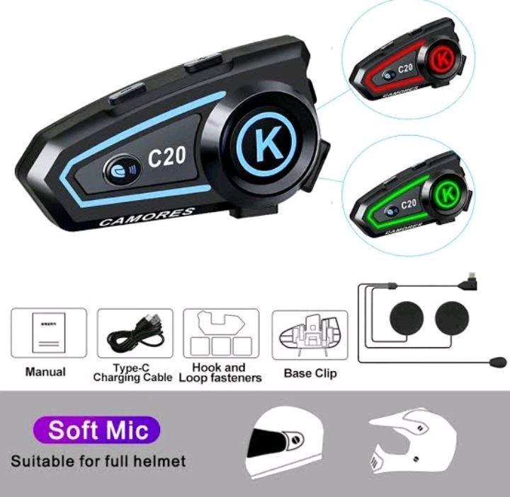 Bluetooth du casque de moto  vendre - Bordj Bou Arreridj, Bordj Bou Arreridj - Tijelabin