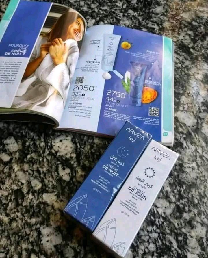 crme de jour et creme de nuit