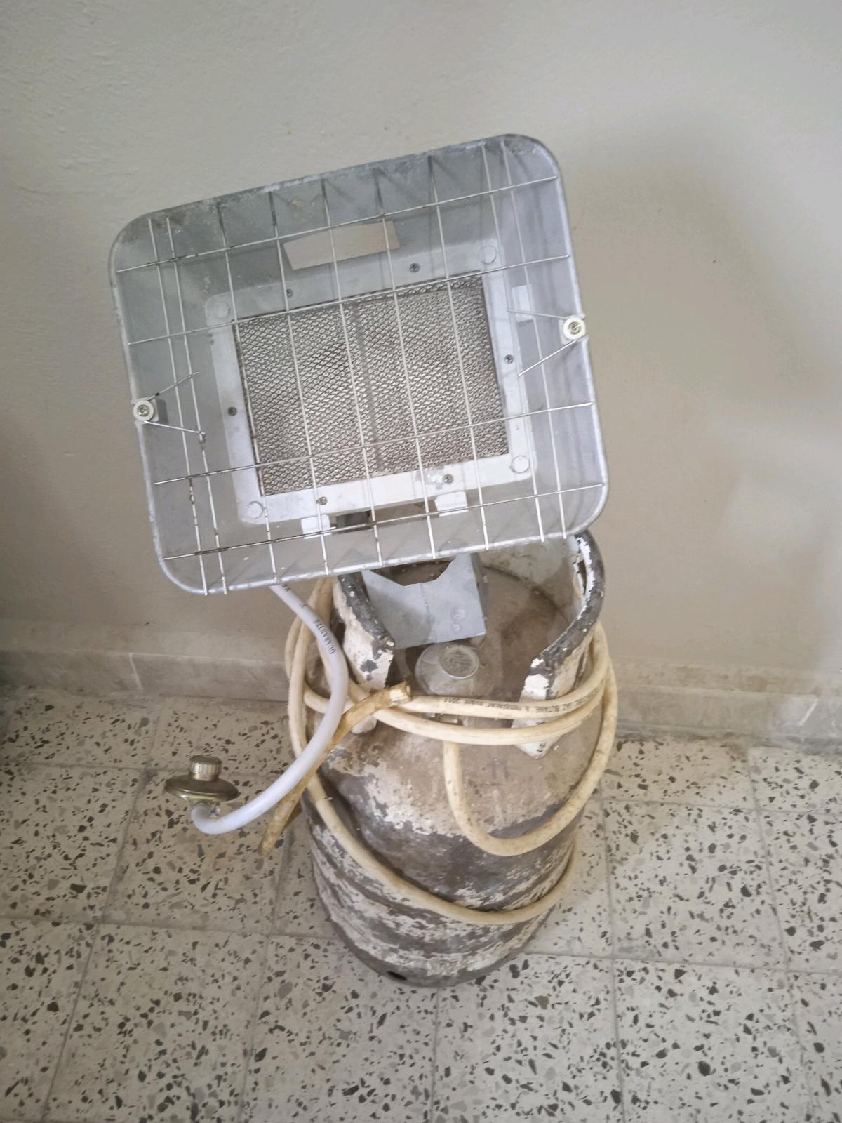 قرعة غاز مع فرن محمول