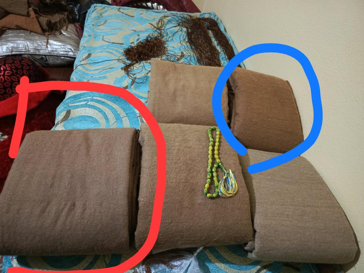 قشابية مخلطة وبر و صوف  و كاين وبر صافي