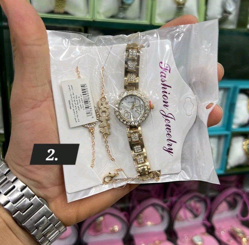 طقم نسائي ساعة و 2 براسلي - Alger Centre, Alger - Tijelabin