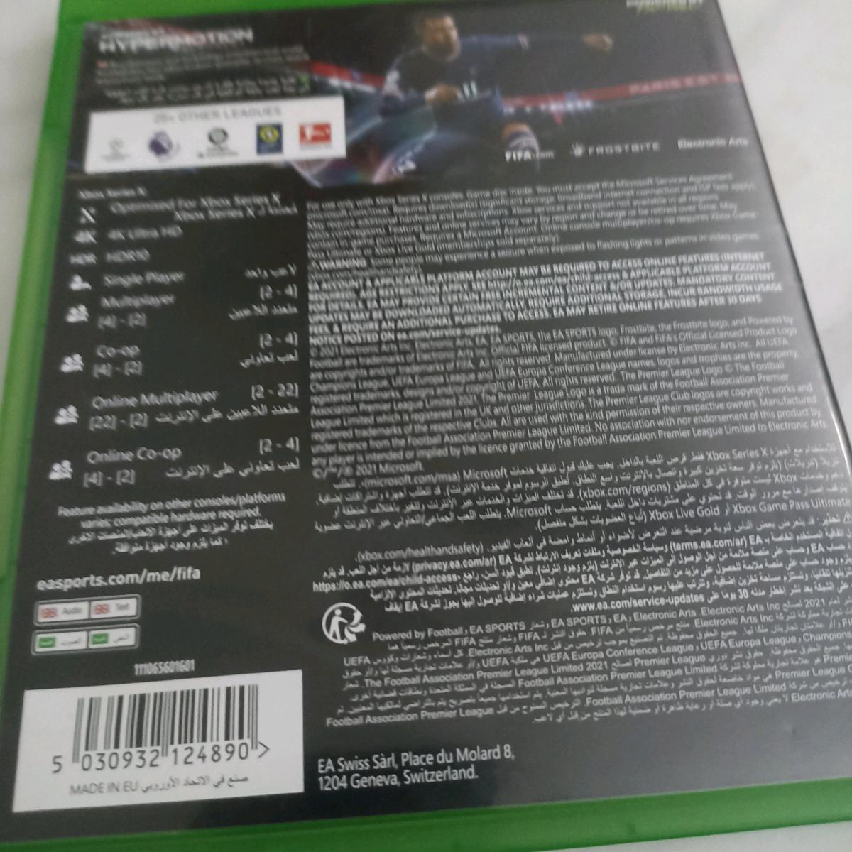 CD Fifa 22 Xbox series x - Hydra, Alger - Tijelabin