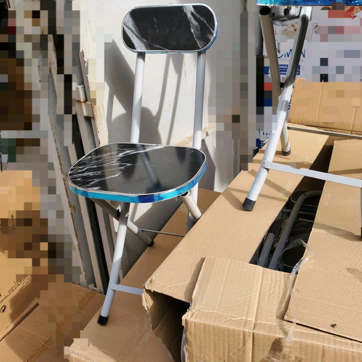 كرسي معدني قابل للطي من الحطب chaise pliable - Alger Centre, Alger - Tijelabin