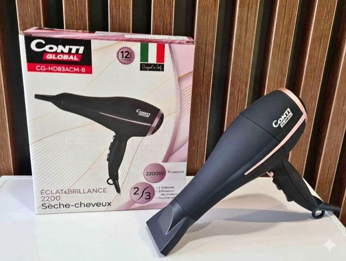 Sèche Cheveux Conti Global Noir 2200W - , Batna - Tijelabin