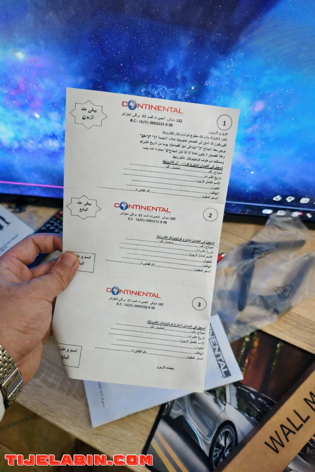 Télévision 32P Simple +Démo Intégrer+support Marque Continental - , Batna - Tijelabin
