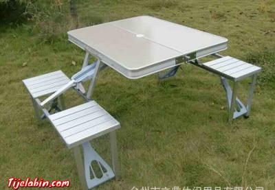 Table de pique-nique /camping pliable avec 4 sièges, avec